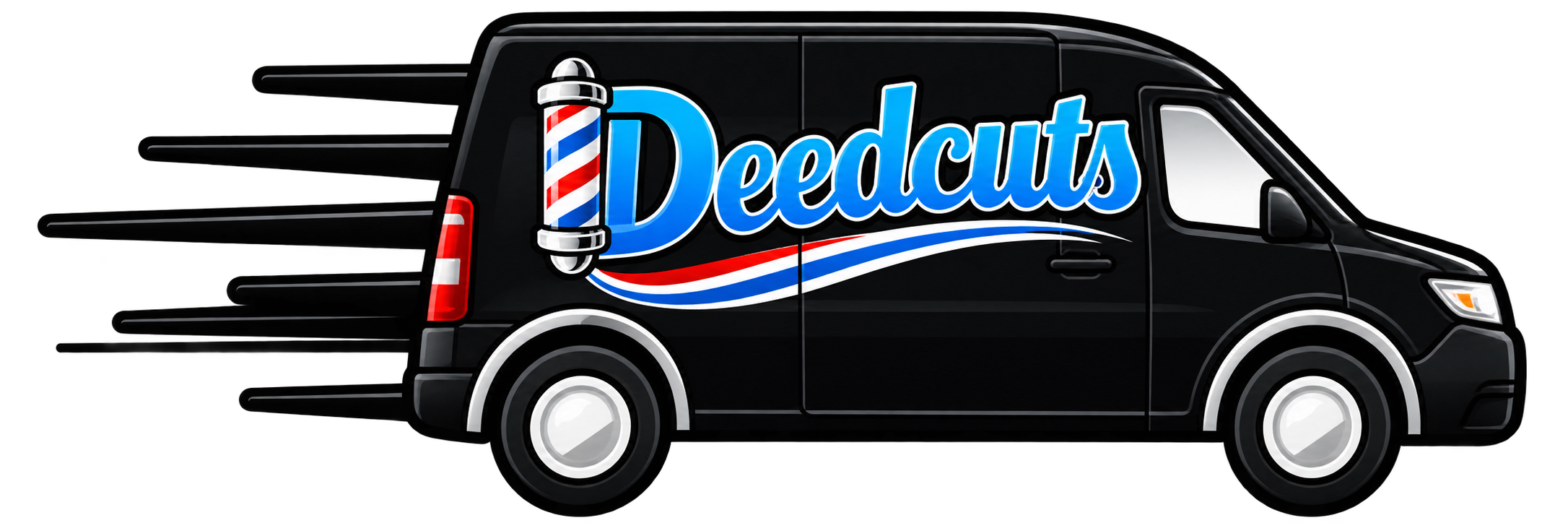 DeedCuts mobile barber van